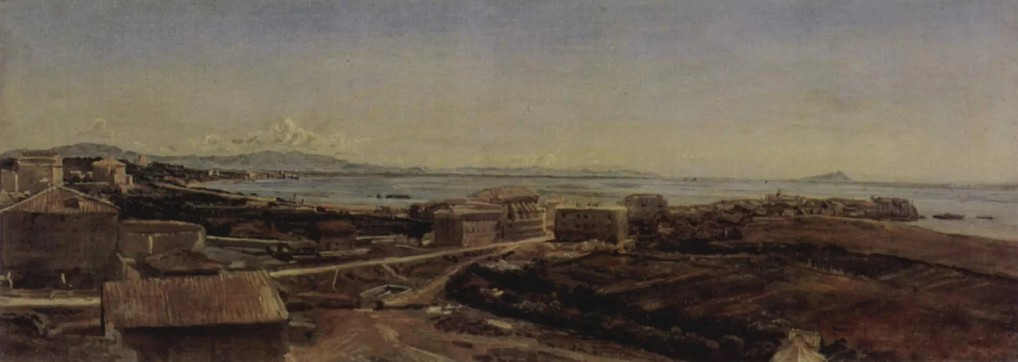 Torre del Greco près de Pompéi et Naples - Alexandre Ivanov - Alpha Reproduction