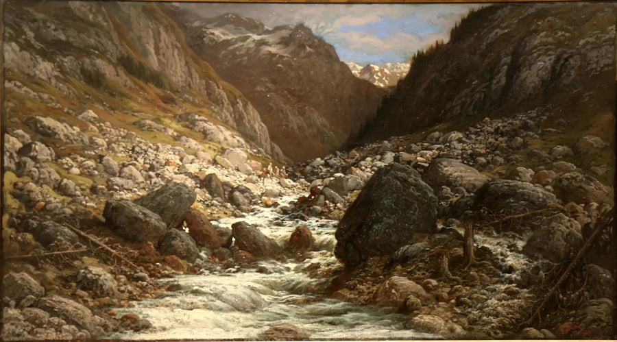 Mountain Torrent - Gustave Doré
