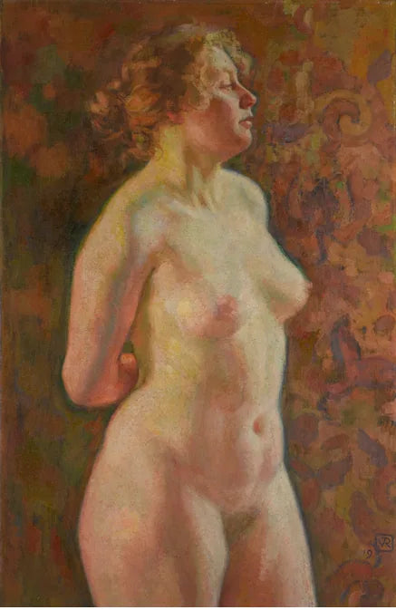 Torso of a Blonde - The��o van Rysselberghe