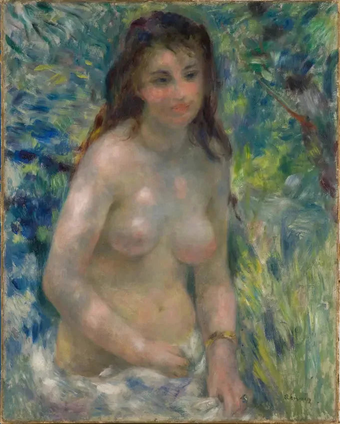 Torso, sunlight effect - Pierre-Auguste Renoir