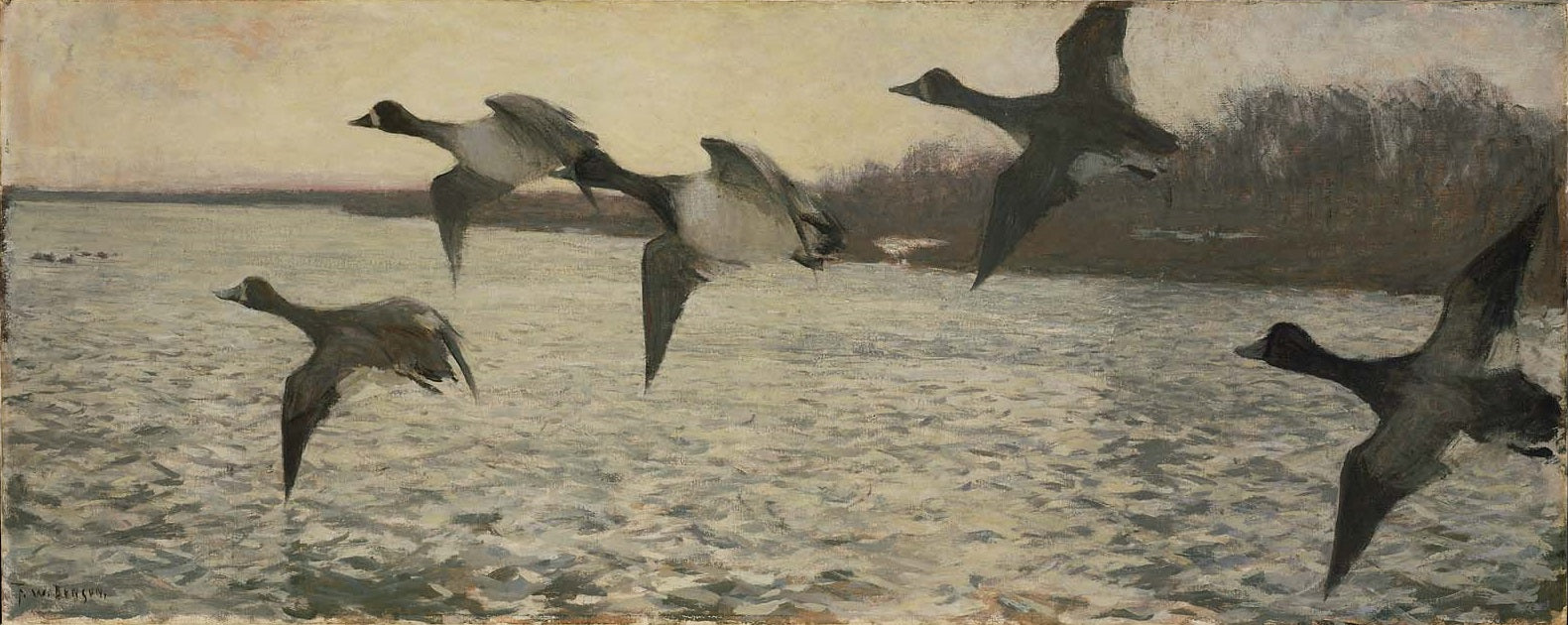 Tôt le matin - Frank Weston Benson - Alpha Reproduction