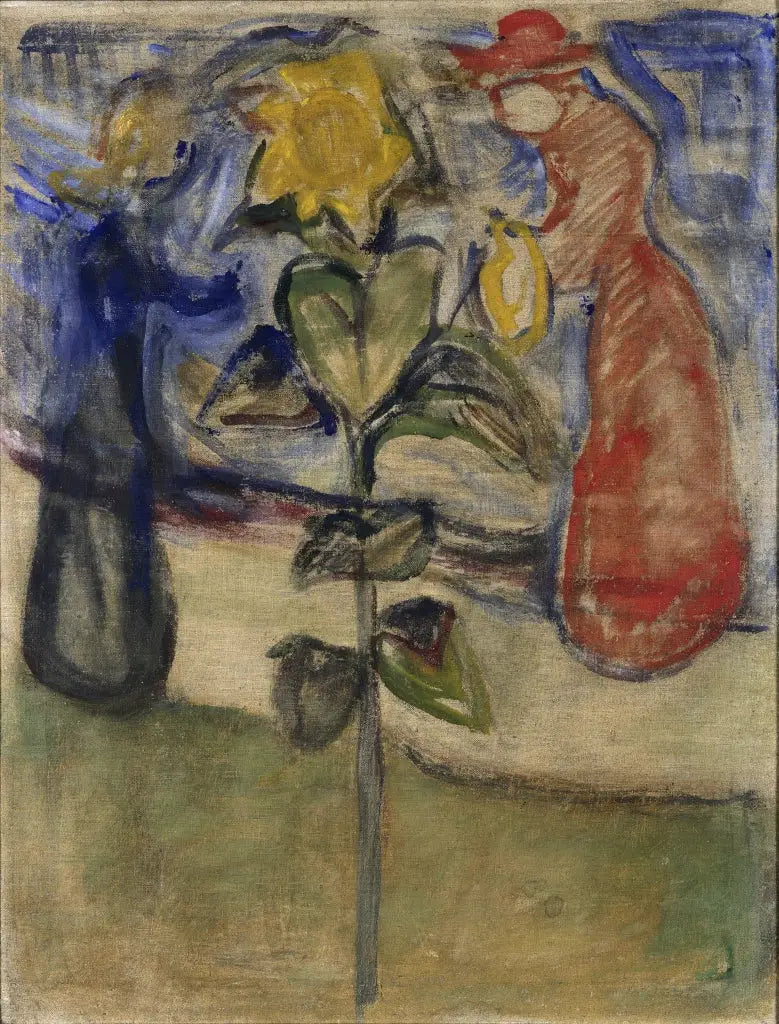 Sunflower (Reinhardt Frieze) - Edvard Munch