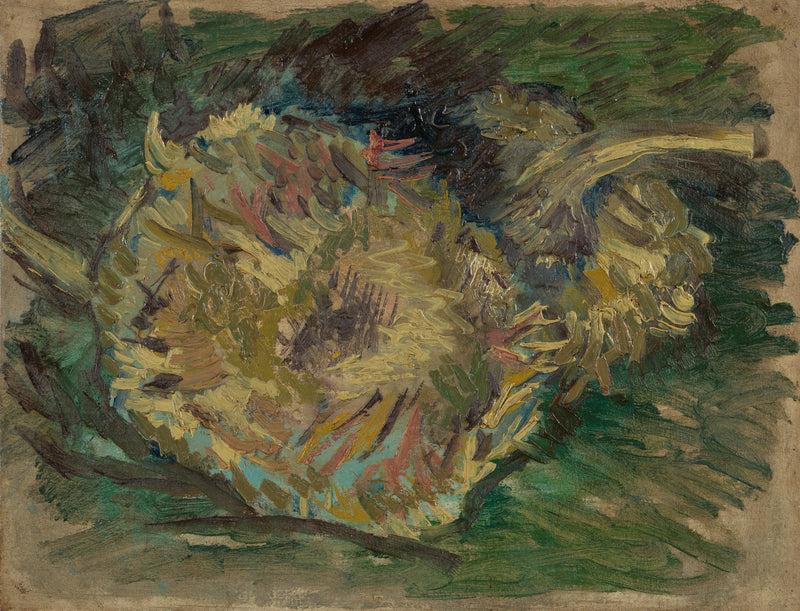 Sunflowers Seeded - Vincent van Gogh