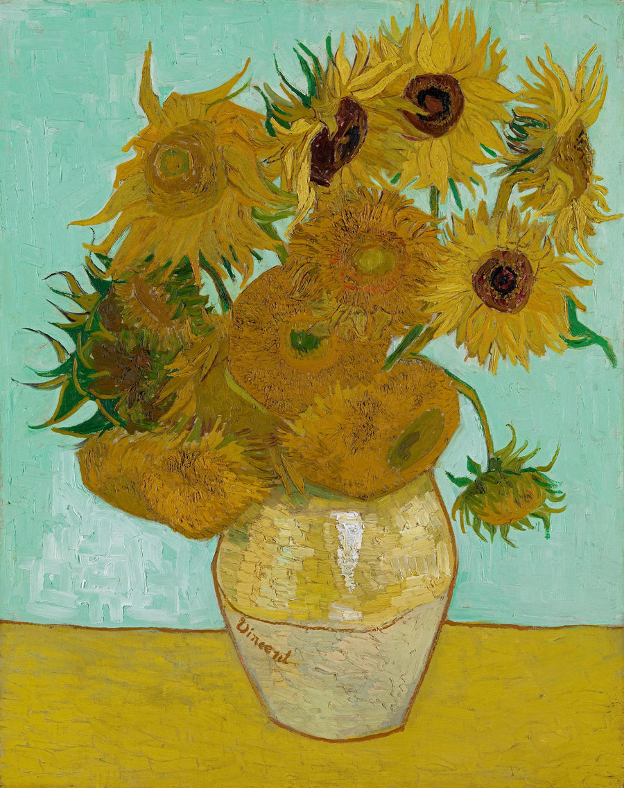 Sunflowers (Still Life: Vase with Twelve Sunflowers) - Vincent van Gogh