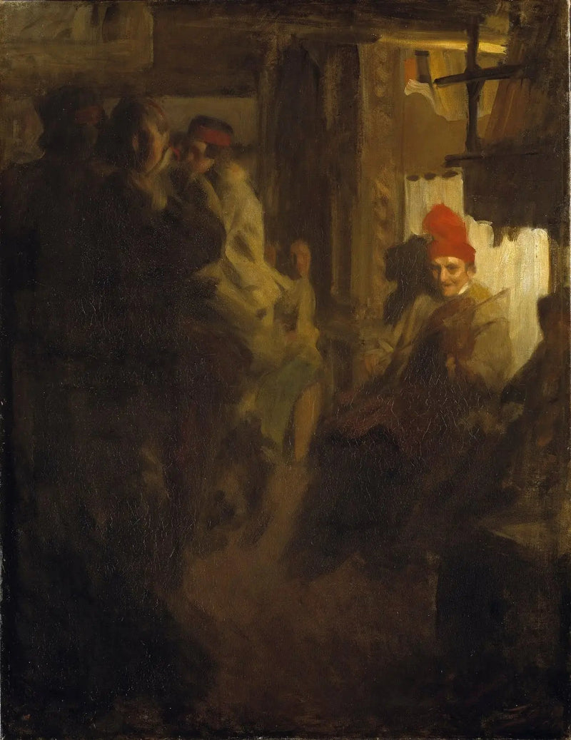 Transféré au Riksdag : Dance in Gopsmor - Anders Zorn