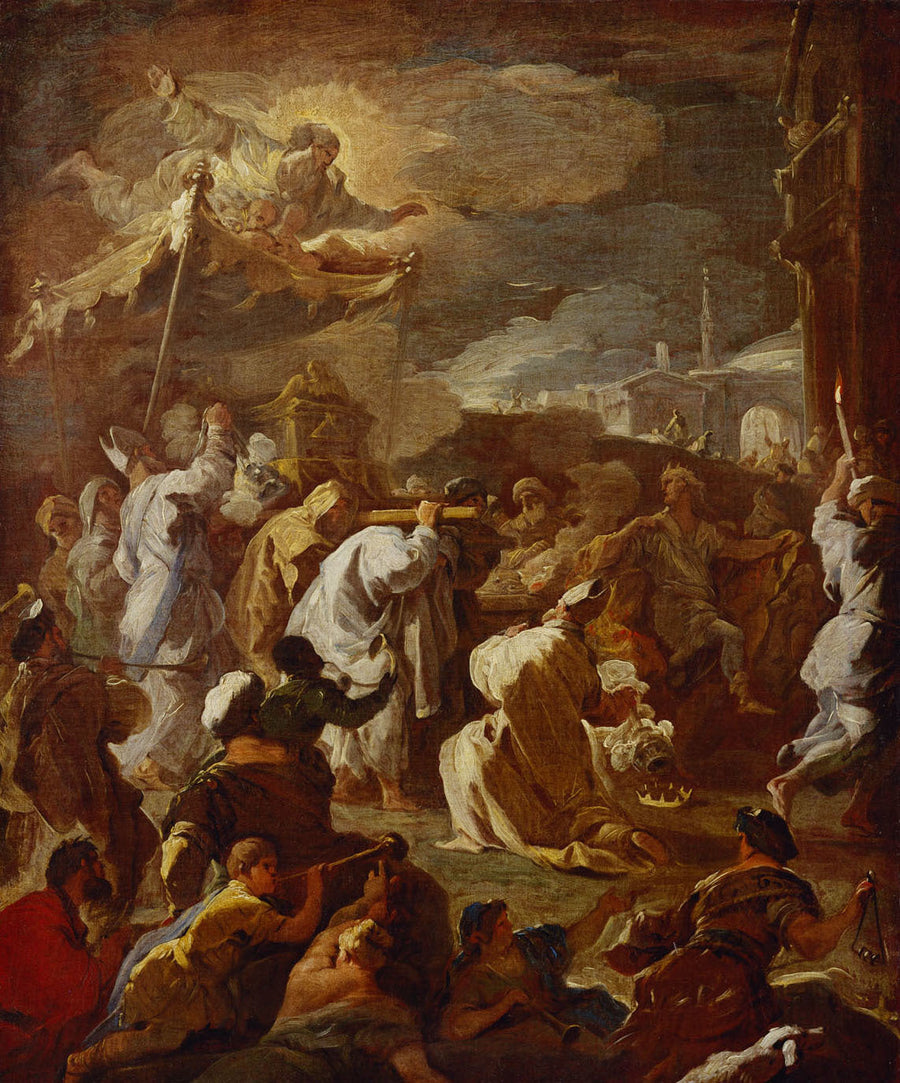 Transfer of the Ark of the Covenant by David - Luca Giordano