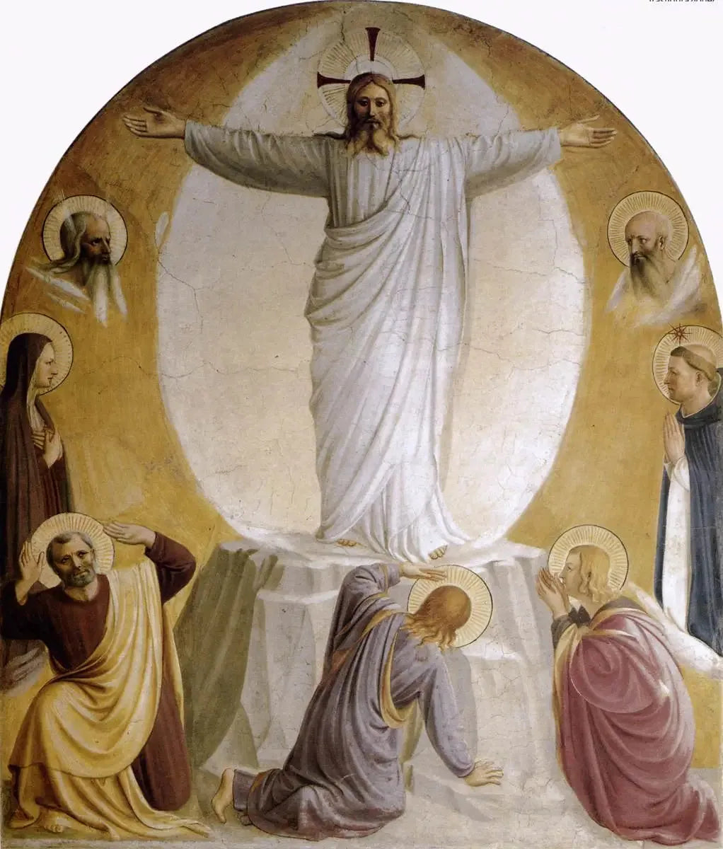 Transfiguration du Christ - Fra Angelico image 1 reproduction de peinture à l’huile
