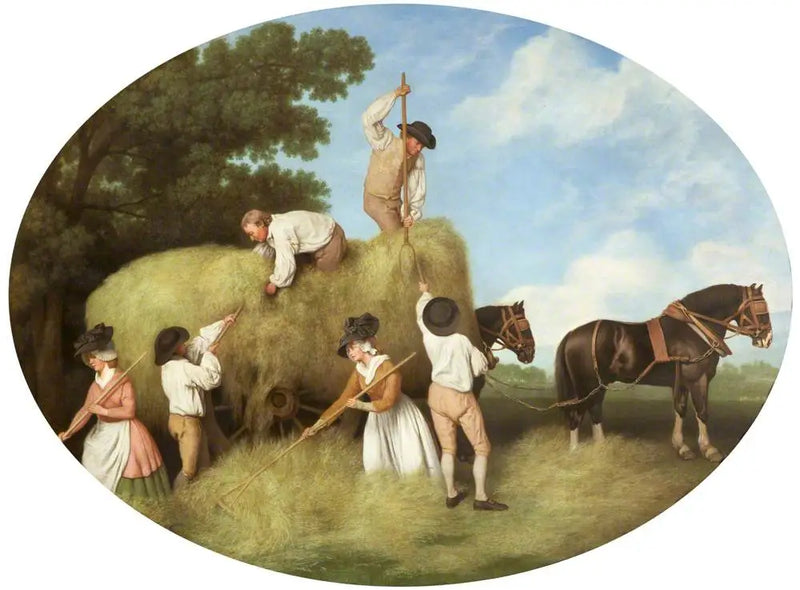 Hay Transport - George Stubbs