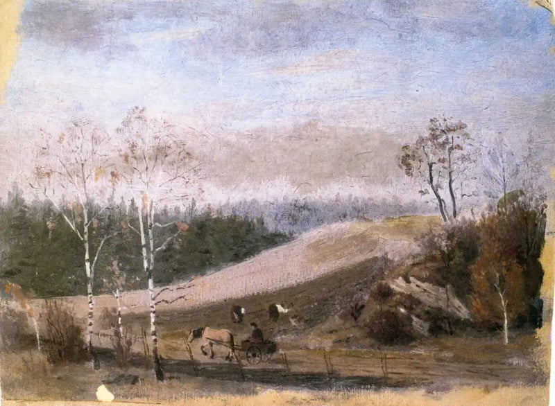 Autumn Work in the Field - Edvard Munch