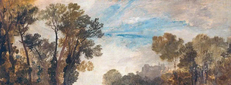 Tree Tops and Sky, Guildford Castle(?), Evening - J. M. W. Turner