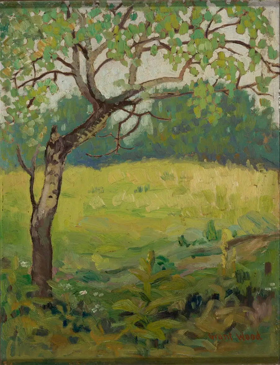 Tremble tremblant - Grant Wood - Alpha Reproduction