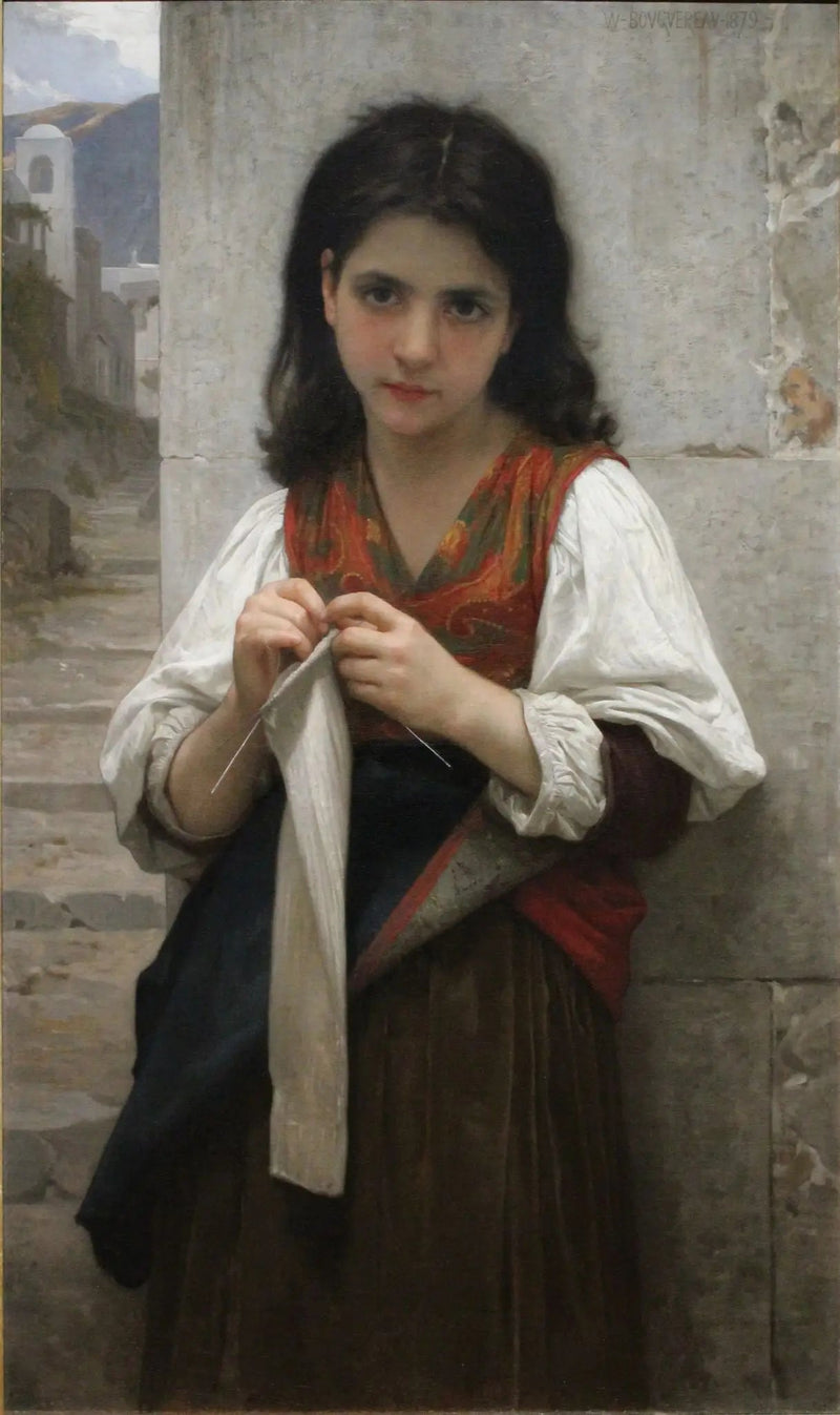 Knitter - Bouguereau