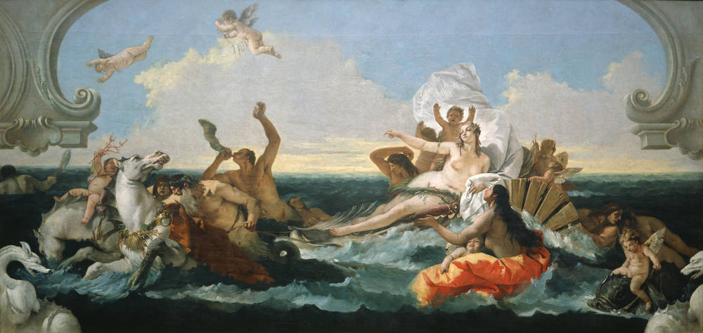 Triumph of Amphitrite - Giovanni Battista Tiepolo