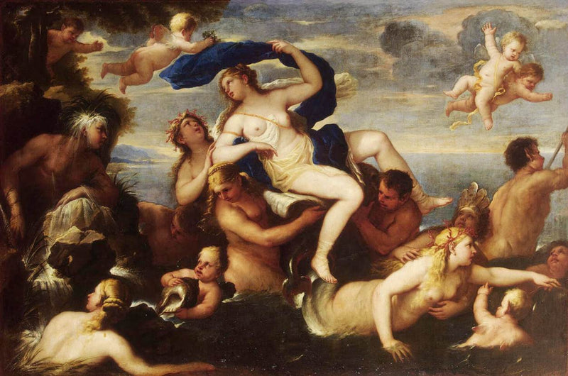 Triumph of Galatea - Luca Giordano