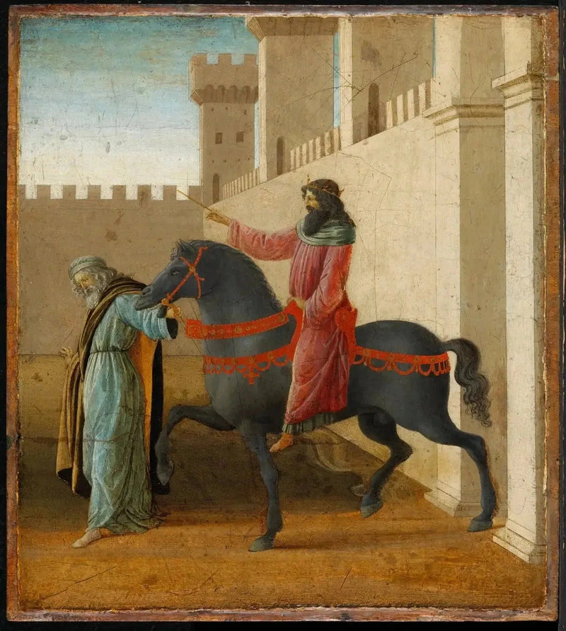 The Triumph of Mordecai - Sandro Botticelli