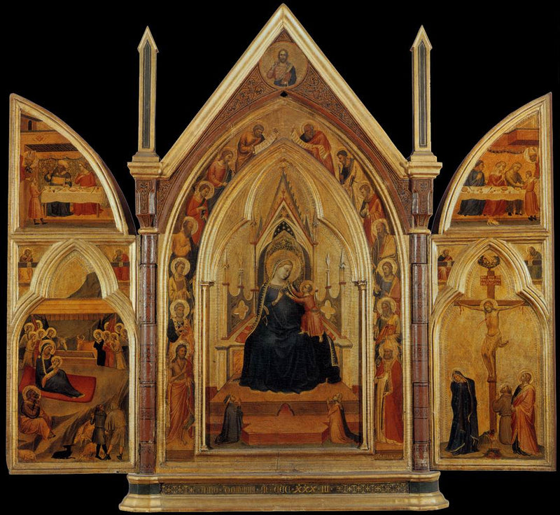 Triptych Bigallo - Bernardo Daddi