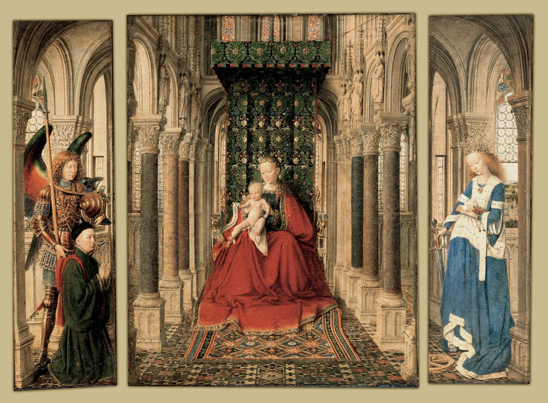 Dresden Triptych - Jan van Eyck