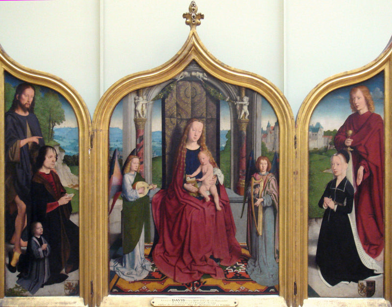 Sedano Family Triptych - Gérard David