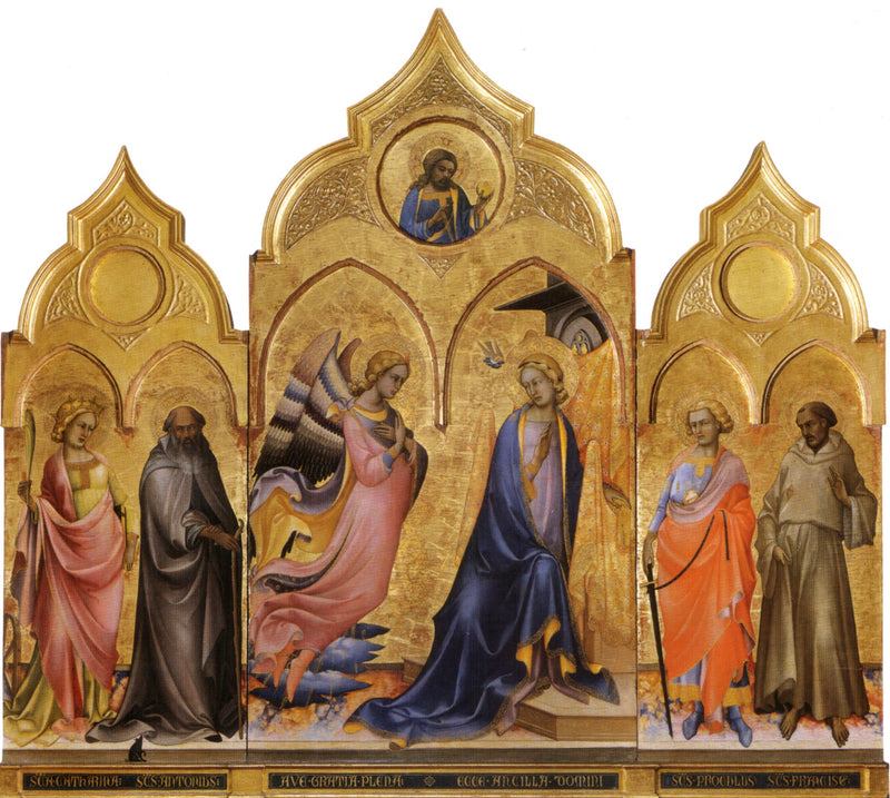 Triptych of the Annunciation - Lorenzo Monaco