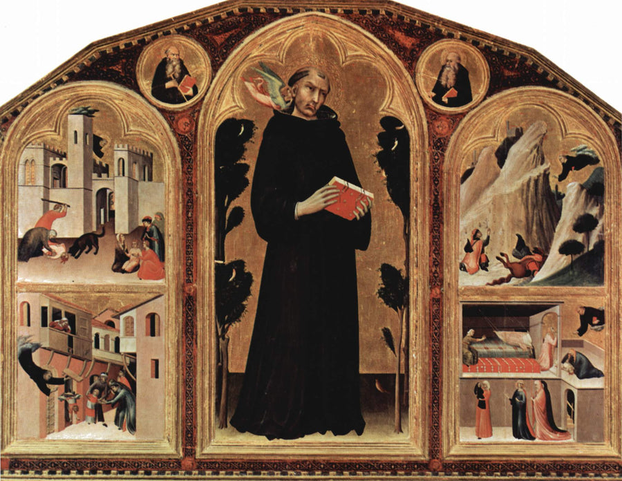 Triptych of Sant'Agostino - Simone Martini