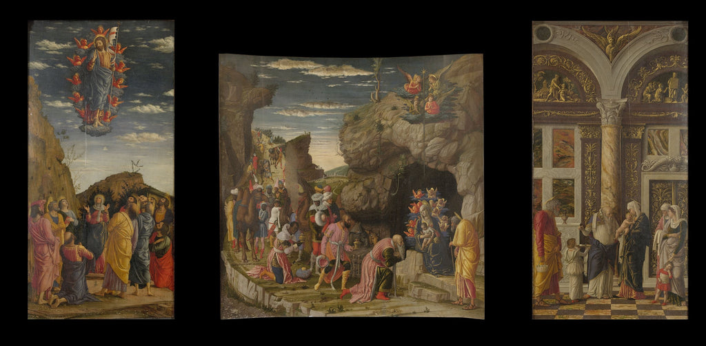triptyque des Offices - Andrea Mantegna - Alpha Reproduction