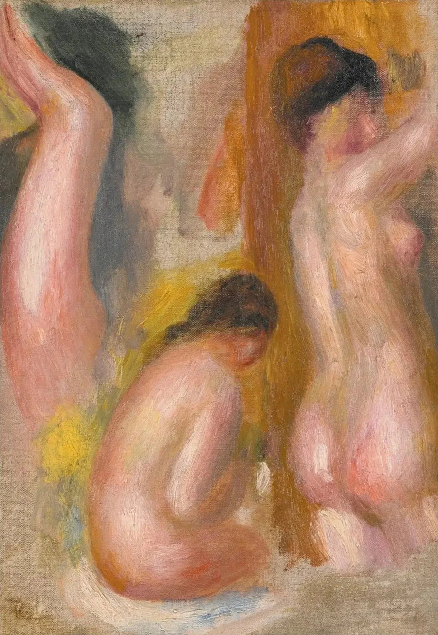 Three Bathers - Pierre-Auguste Renoir