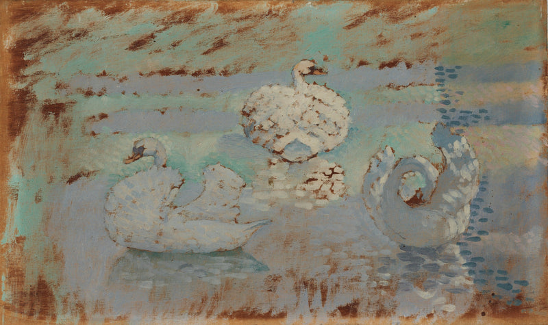 Three Swans - Henri-Edmond Cross