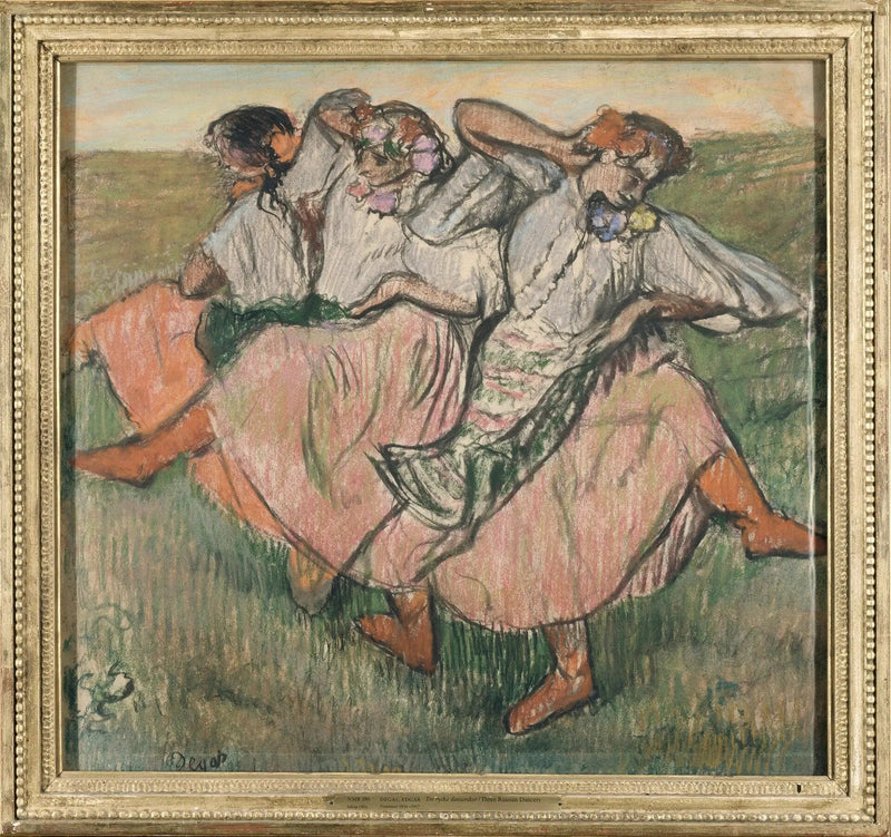 Three Russian Dancers - Edgar Degas