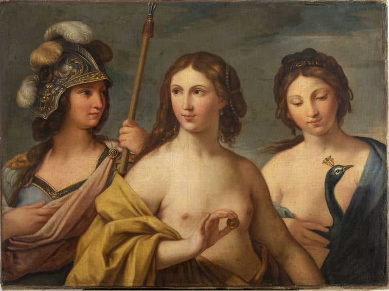 Three Goddesses (Minerva, Venus, and Juno). - Simon Vouet