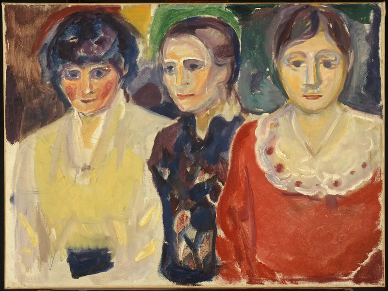 Three Women - Edvard Munch