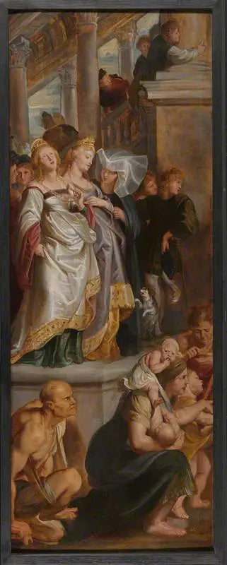 Three Witnessing Women - Peter Paul Rubens