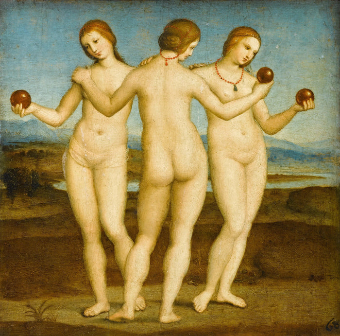 The Three Graces, circa 1504-1505 - Raphaël