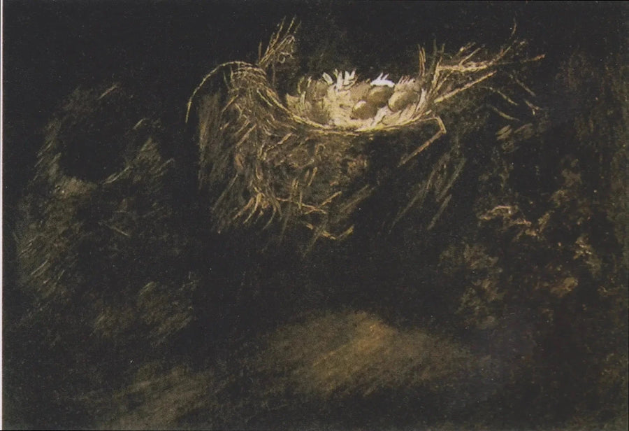 Still Life with Three Bird's Nests - Vincent van Gogh