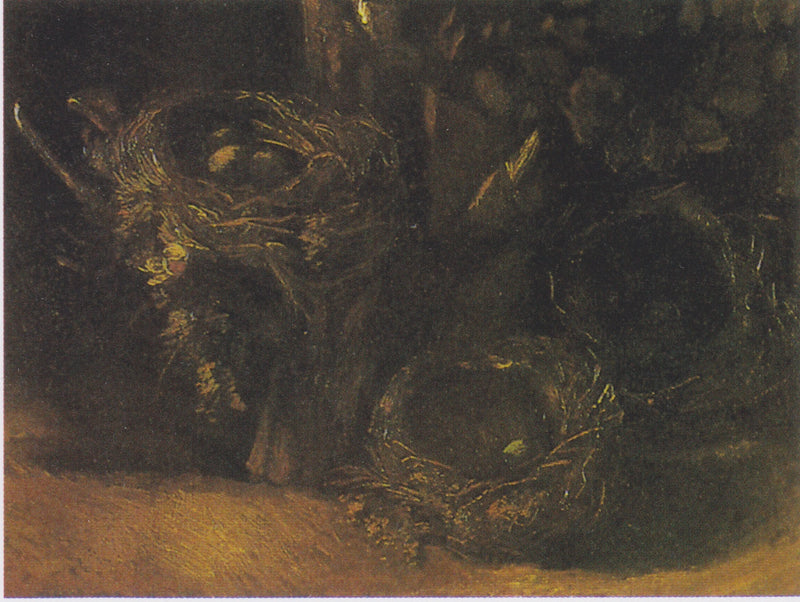 Still Life with Three Bird's Nests - Vincent van Gogh