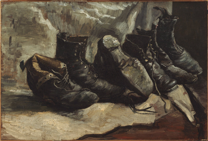 Three Pairs of Shoes - Vincent van Gogh
