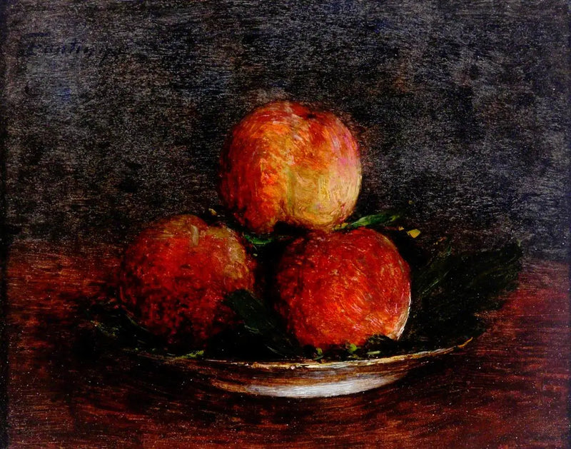 Three Peaches - Henri Fantin-Latour