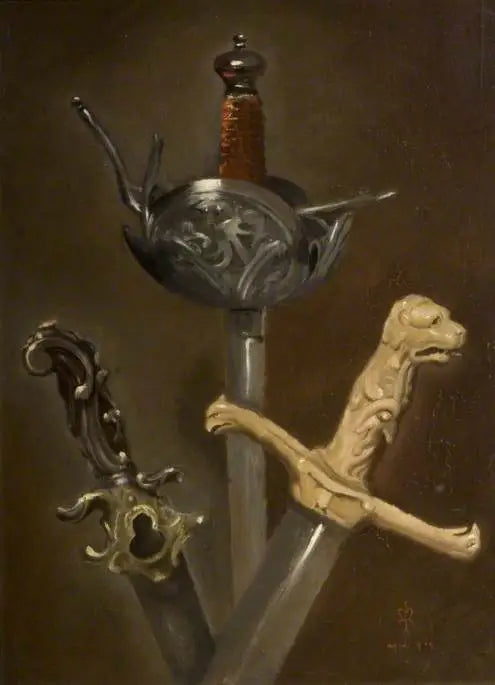 Three Handles of a Sword - John Everett Millais