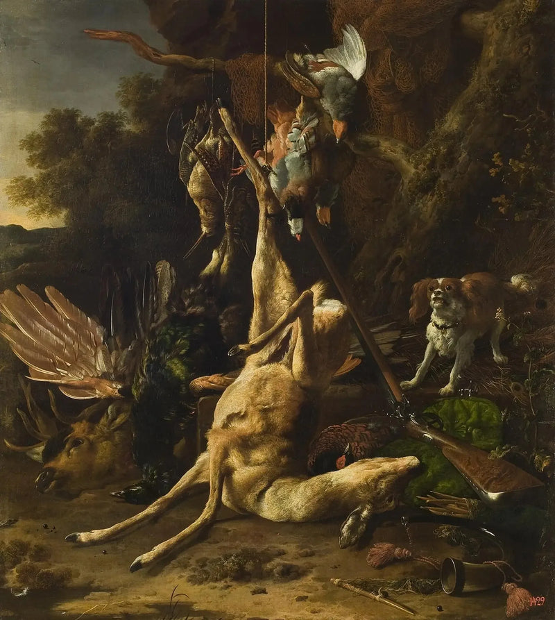 Hunting Trophies - Melchior de Hondecoeter