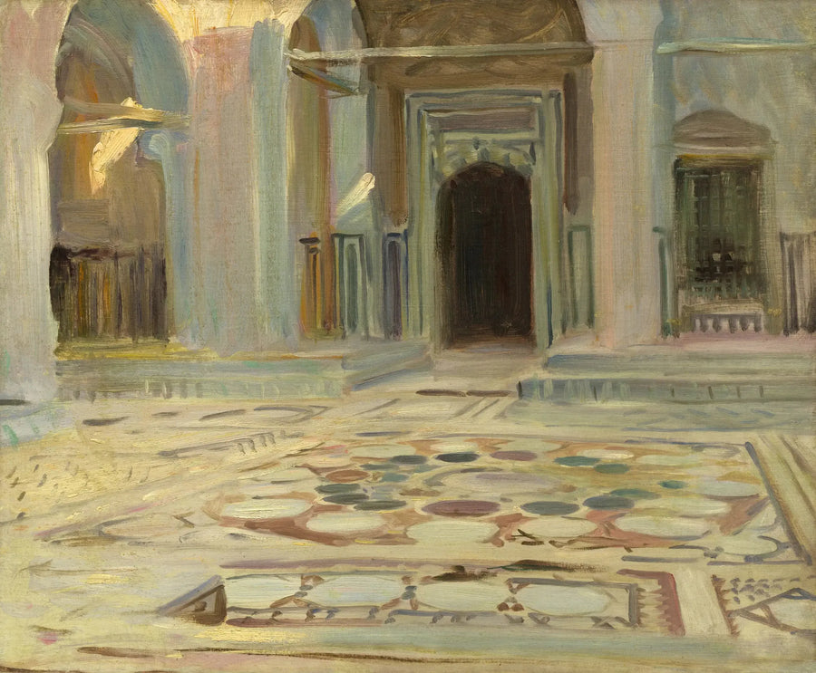 Sidewalk, Cairo - John Singer Sargent