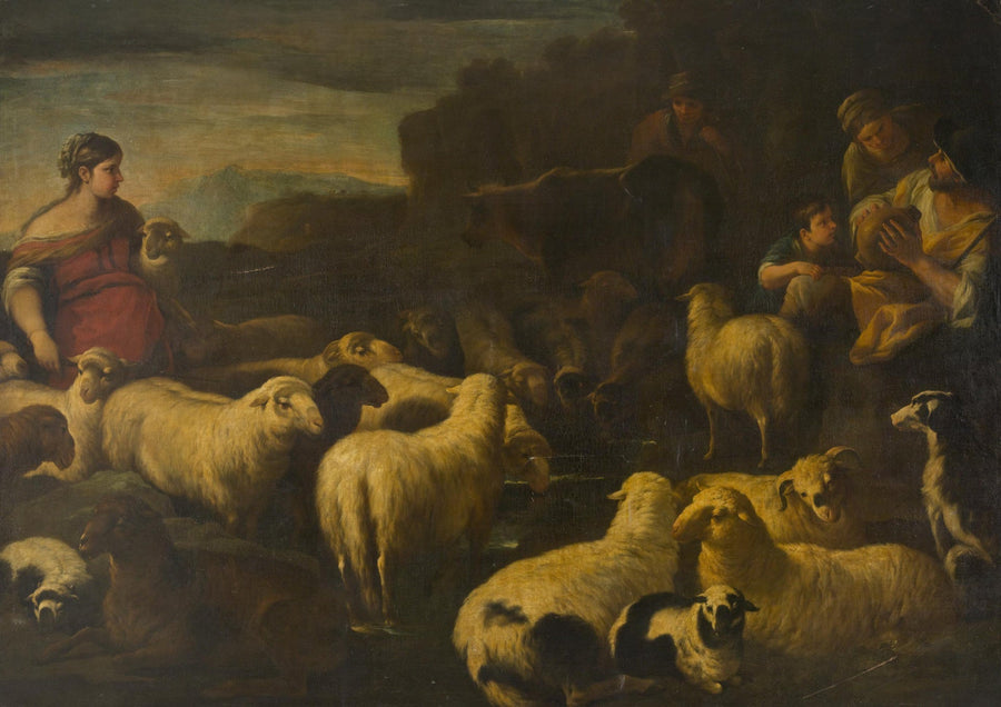 Sheep Herd - Luca Giordano