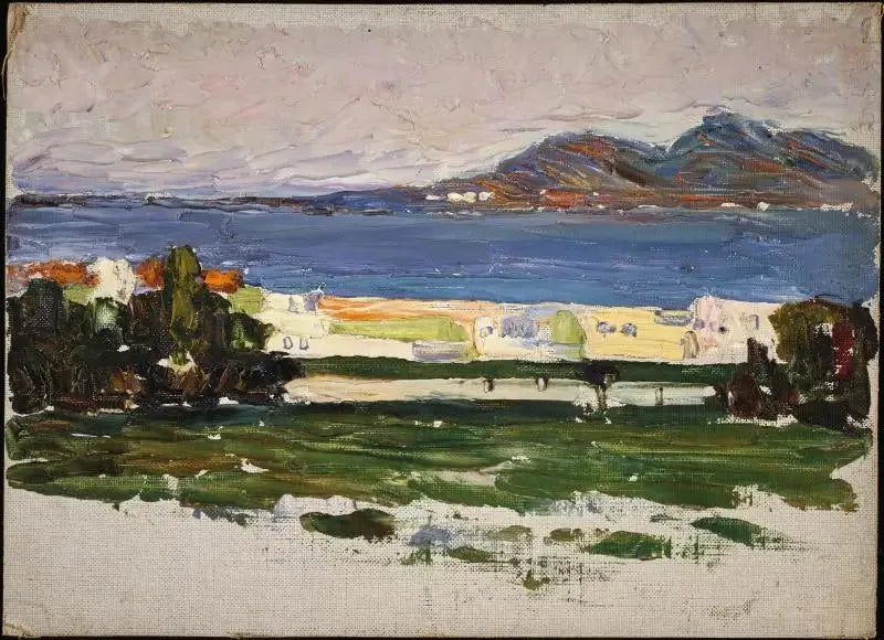 Tunis, the bay - Vassily Kandinsky