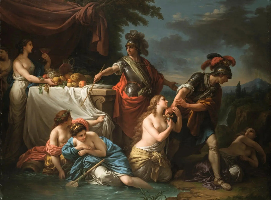 Ubalde and the Danish Knight - Louis Jean François Lagrenée