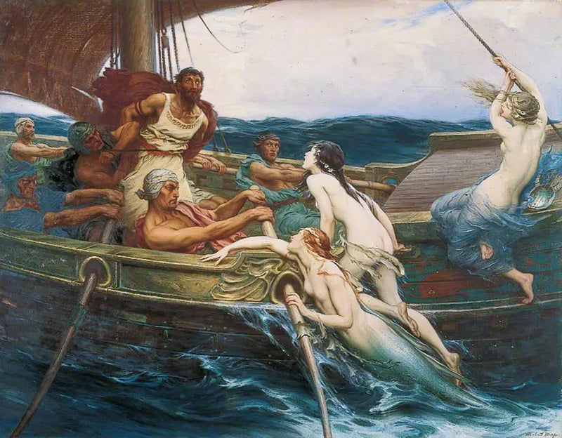 Ulysses and the Sirens - Herbert Draper