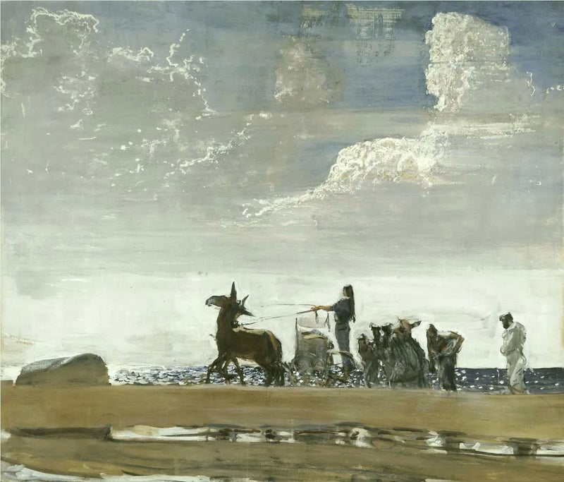 Ulysses and Nausicaa - Valentin Serov