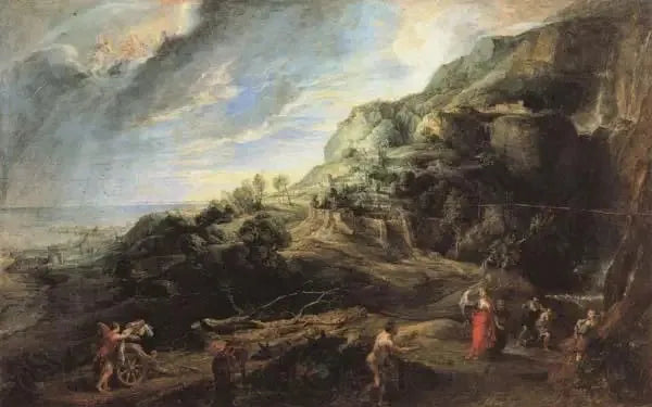 Ulysses on the Phaeacian Island - Peter Paul Rubens
