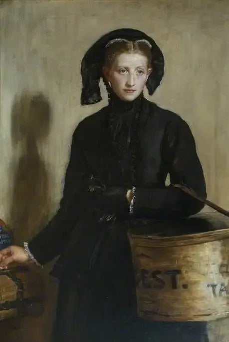 A Widow's Mite - John Everett Millais