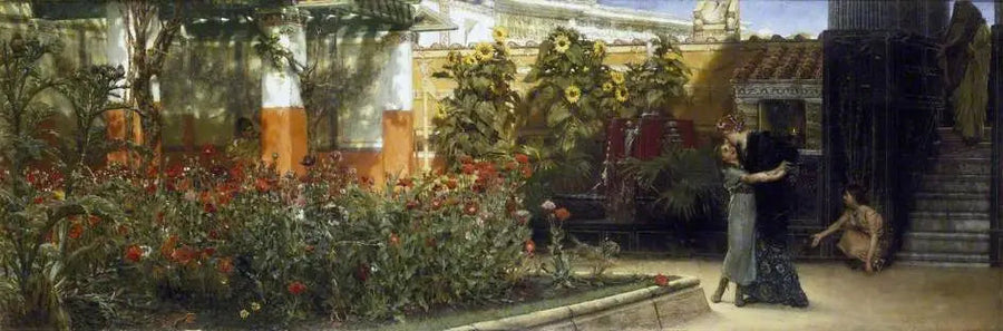 A Warm Welcome - Lawrence Alma-Tadema