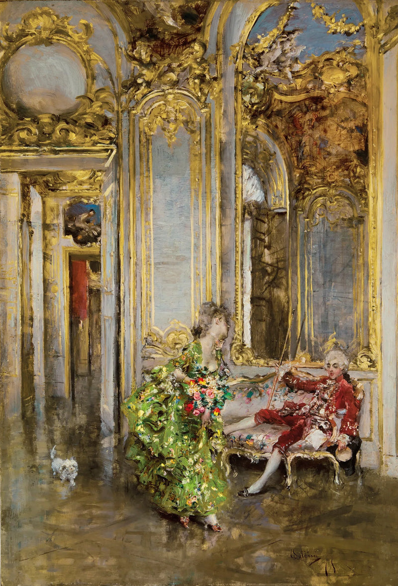 A Friend of the Marquis - Giovanni Boldini