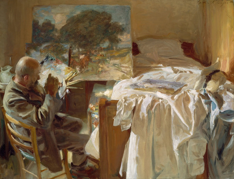 An artist in his studio - John Singer Sargent