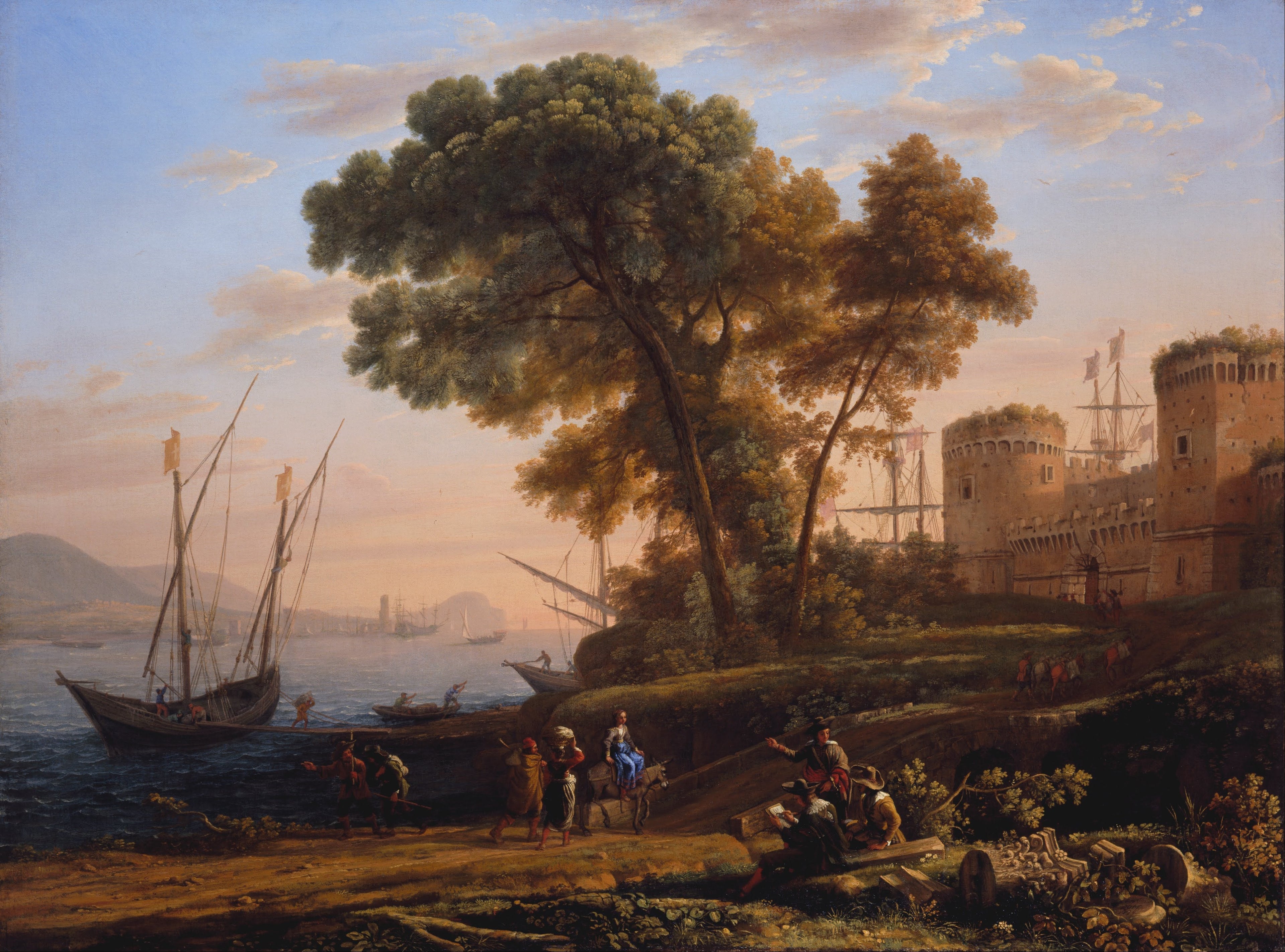 An artist studying from nature - Claude Lorrain